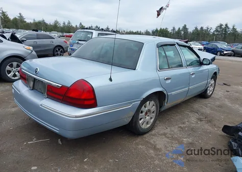 2005 Mercury Grand Marquis Ls/Lse из США, поврежденный, VIN 2MEFM75W85X669256